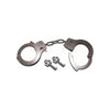 Sex And Mischief Metal Handcuffs - Premium Stainless Steel Restraints for Sensual Bondage Play - Model SMH-1001 - Unisex - Wrist and Ankle Cuffs - Intensify Pleasure with Elegant Silver Finis - Adult Naughty Store