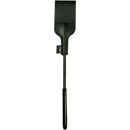 Sex And Mischief Riding Crop - A Versatile Dominance Tool for Sensual Spanking and BDSM Play - Model SMRC-001 - Unisex - Enhances Pleasure in Multiple Areas - Sleek Black Color