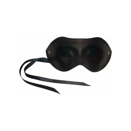 Sex & Mischief Blackout Mask - Sensual Elegance for Intense Intimacy - Model SM-1001 - Unisex - Enhances Sensory Deprivation - Midnight Black