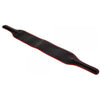 Sportsheets Saffron Love Strap Black/Red - Abdomen-Wrapping Vegan Leather Strap for Enhanced Doggy Style Pleasure