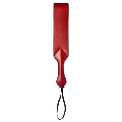 Sportsheets Saffron Loop Paddle Black/Red - Exquisite Impact Play Pleasure for Adventurous Souls