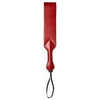 Sportsheets Saffron Loop Paddle Black/Red - Exquisite Impact Play Pleasure for Adventurous Souls - Adult Naughty Store