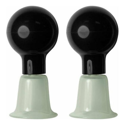 Introducing the SensaTempt Nipple Suckers - Model NS-2000: Unisex Nipple Clamps for Enhanced Pleasure in Black