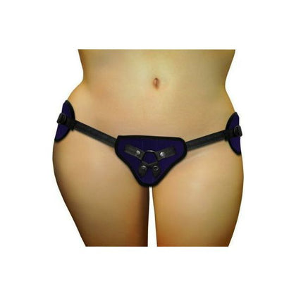 Sportsheets Plus Size Beginners Strap On Harness Purple - The Ultimate Pleasure Experience for Curvy Individuals