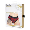Em.Ex. Active Harness Wear Contour XL - Premium Unisex Strap-On Harness for Ultimate Pleasure and Comfort - Model XL-18/20 - Black