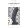 Banx Premium Silicone Ribbed Hollow Dildo B8 - Unisex Pleasure Device for Sensational Intimacy - Jet Black - Adult Naughty Store