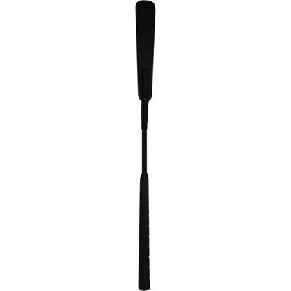 Sex And Mischief The Motivator Crop Black - A Premium Leather BDSM Riding Crop for Sensual Stimulation and Control