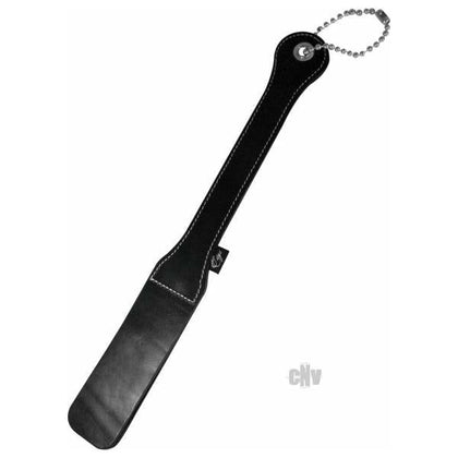 Edge The Classic Slapper Paddle - Premium Leather BDSM Spanking Toy SL-17.5, Unisex, for Intense Pleasure, Black