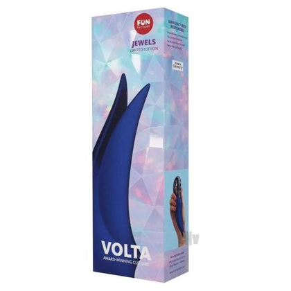 Volta Sapphire - Powerful External Vibrator for Enhanced Partner Play - Model VS-001 - Designed for All Genders - Intensify Pleasure on Clitoris, Nipples, and Frenulum - Stunning Sapphire Blue