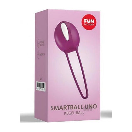 Introducing the FunFactory Smartballs Uno Grape - The Ultimate Kegel Training Device for Women's Pelvic Floor Strengthening