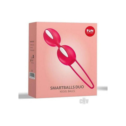Introducing the FunFactory Smartballs Duo India Red - Advanced Pelvic Floor Training for Enhanced Pleasure