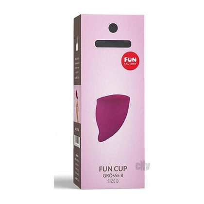 Fun Factory Fun Cup B Menstrual Cup - Model B, Size B, Grape