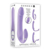 Introducing the Gx Orgasmic Orchid Purple Bendable C-Shaped Vibrator - Model GX-2021: The Ultimate Pleasure Companion for All Genders! - Adult Naughty Store