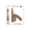 Gx Silicone Packer 4 Light - Realistic Textured Penis and Balls for Enhanced Pleasure - Gender-Neutral - Waterproof - Light Skin Tone