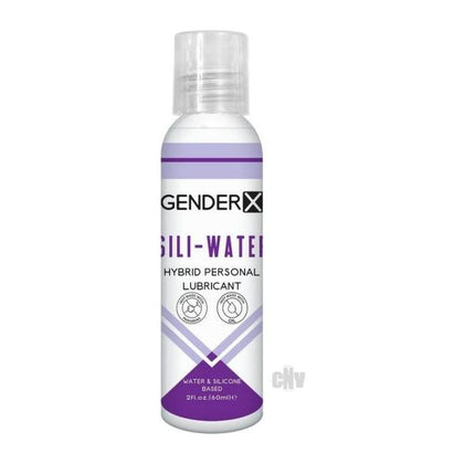 Gx Sili-Water 2oz Personal Lubricant for Intimate Pleasure - Enhance Comfort and Moisturize - Compatible with Latex Condoms - Not for Use with Polyurethane Condoms - Gender-Neutral - Clear - Adult Naughty Store