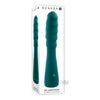 Introducing the Gx Scorpion Green Silicone and ABS Vibrator - Model GSV-12, for Unisex Pleasure in a Captivating Emerald Hue - Adult Naughty Store