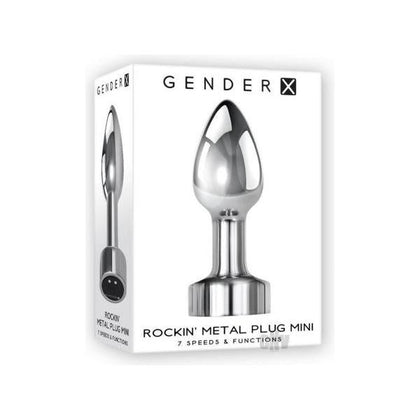 Introducing the SensaXion GX Rockin Metal Plug Mini: The Ultimate Pleasure Indulgence for All! - Adult Naughty Store