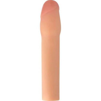 Hustler Toys XXXtra Girth Extender Beige - Penis Enlargement Sleeve for Men - Model XG-500 - Enhances Girth and Size - Realistic Dual-Density Tip - Discreet and Comfortable - Pleasure Enhance - Adult Naughty Store