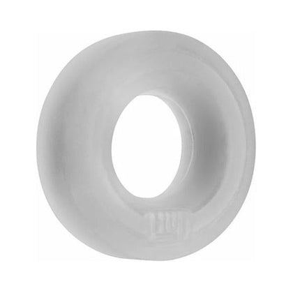 HunkyJunk Huj C-Ring Ice Clear - Premium Silicone Cock and Ball Ring for Enhanced Pleasure