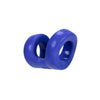 Hünky Junk Connect Cock Ball Tugger Blue - Premium Silicone Dual Ring for Enhanced Pleasure - Adult Naughty Store