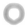 HunkyJunk Fit Ergo Cock Ring Ice Clear - Premium Silicone C-Ring for Enhanced Pleasure and Performance