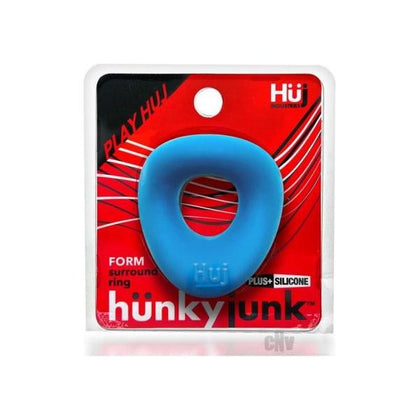 Hünkyjunk FORM Surround Cockring Teal Ice - The Ultimate Pleasure Enhancer for Men