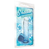 Introducing the Shades Gradient Dong Jelly Med Blue: The Ultimate Pleasure Jewel for Sensational Colorful Play! - Adult Naughty Store