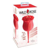 Icon Wild Rose Le Point Red - Powerful Suction Clitoral Stimulator for Women