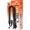 Whip It Leather Flogger - Model X123 - Unisex - Sensual Impact Play - Vibrant Orange - Adult Naughty Store