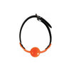 Orange Is The New Black Sili Gag O-S - Premium Silicone Ball Gag for Sensual Play - Model O-S1 - Unisex - Delivers Pleasure and Control - Sultry Black - Adult Naughty Store