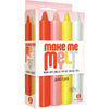 Make Me Melt Sensual Warm Drip Candles 4 Pack Pastel - Adult Naughty Store