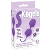 Icon Brands 9's S-Kegels Silicone Balls Purple S-Kegels - Women's Pelvic Floor Exerciser for Enhanced Pleasure