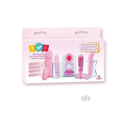 Icon Brands Curious Vibe Kit - CVK-2021 - 5-Piece Unisex Vibrator Set for Couples - Multi-Color Pleasure - Adult Naughty Store