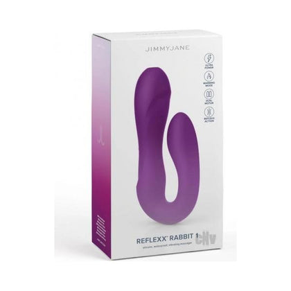 Jimmyjane Reflexx Rabbit 1 Dual Stimulator for Women - Purple