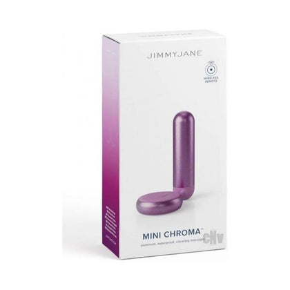 Jimmyjane Mini Chroma Purple Powerful Intimate Massager Vibrator - Model: Mini Chroma - For Women - Clitoral Stimulation - Purple - Adult Naughty Store