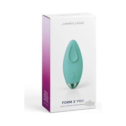 Jimmyjane Form 3 Pro Teal Lay-On Clitoral Vibrator - For Unparalleled Pleasure and Power