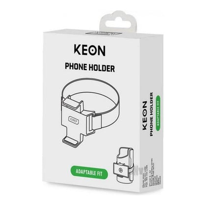 Keon Accessory Phone Holder - The Ultimate Hands-Free Pleasure Companion for Keon Automatic Masturbator - Model X1 - Male - Phone Mount for Enhanced Visual Stimulation - Jet Black