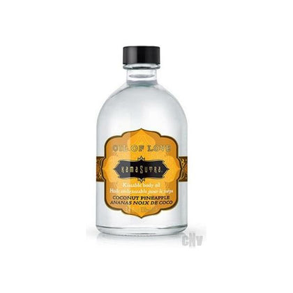 Kama Sutra Oil Of Love Coconut Pineapple .75oz

Introducing the Kama Sutra Oil Of Love Coconut Pineapple .75oz - A Sensual Delight for Couples, Perfect for Foreplay and Kissable Pleasure in a - Adult Naughty Store