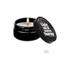 Naughty Pleasure Massage Candle 2oz - Light Me If You're Horny - Vanilla Creme Scent - TSA Approved Travel Size - Made in the USA - Adult Naughty Store