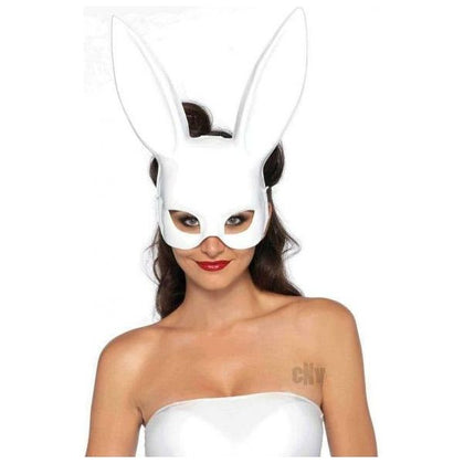 Fetish Fantasy Bondage Bunny Mask 6pk - O/S White Lingerie for Alluring Role-Play and Sensual Pleasure - Adult Naughty Store