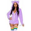 Cuddle Kitty Romper LKR-1001 Lavender Large Unisex Loungewear for Supreme Comfort and Relaxation