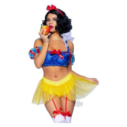 Bad Apple Snow White 3pc Medium Multicolor Women's Lingerie Set