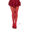 Passionate Pleasure: Love Struck Heart Net Tights O/S Red - Adult Naughty Store