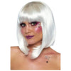 Elegance Collection: Pearl Short Natural Bob Wig - O/S White - Adult Naughty Store