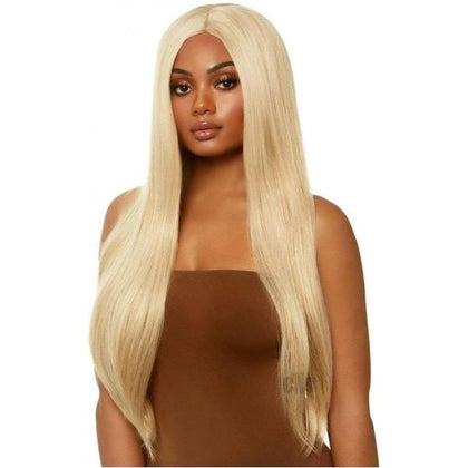 Seductive Beauty Long Straight 33 Center Part Wig - O/S Blond