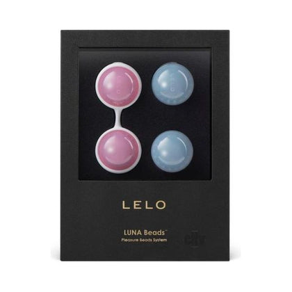 LELO Beads - Premium Pleasure and Fitness System for Pelvic Floor Muscles - Luna Noir - Women - Circum Vaginal Stimulation - Black
