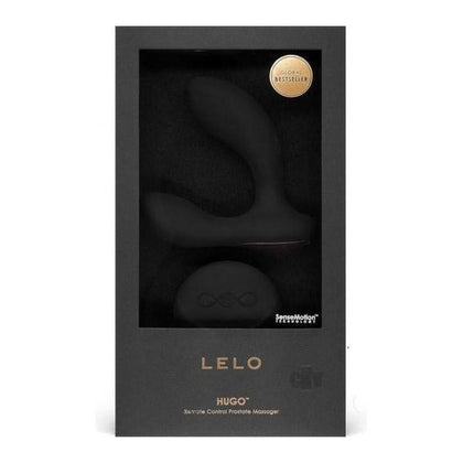 Luxurio Prostate Massager - Hugo Black - Remote Controlled Vibrating Pleasure for Men - Prostate and Perineum Stimulation - 8 Settings - Waterproof