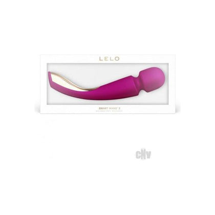 Lelo Smart Wand 2 Large Deep Rose - Powerful All-Over Body Massager for Soothing Muscle Relief and Stress Reduction
