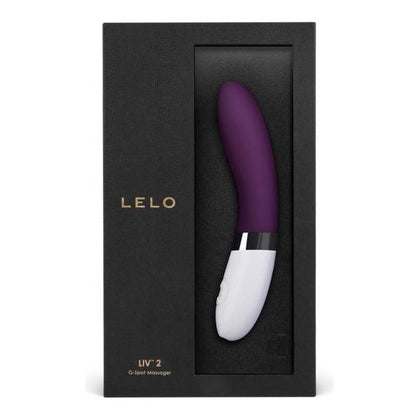 LELO Liv 2 Plum: Powerful Mid-Sized Vibrator for Women, Intense Pleasure, 8 Vibration Patterns