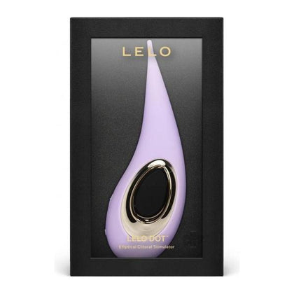 LELO DOT Lilac Elliptical Clitoral Stimulator - Model DL-2001 - Female Pleasure Toy